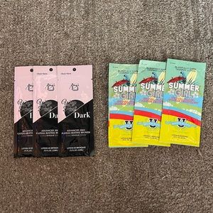 Tanning Lotion Packet Lot of 6